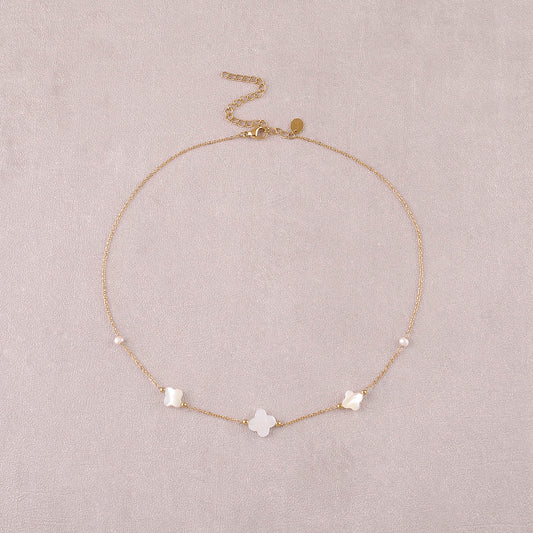 Three Clover Necklace