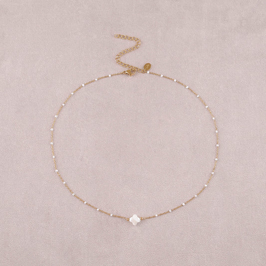 Single Clover Necklace
