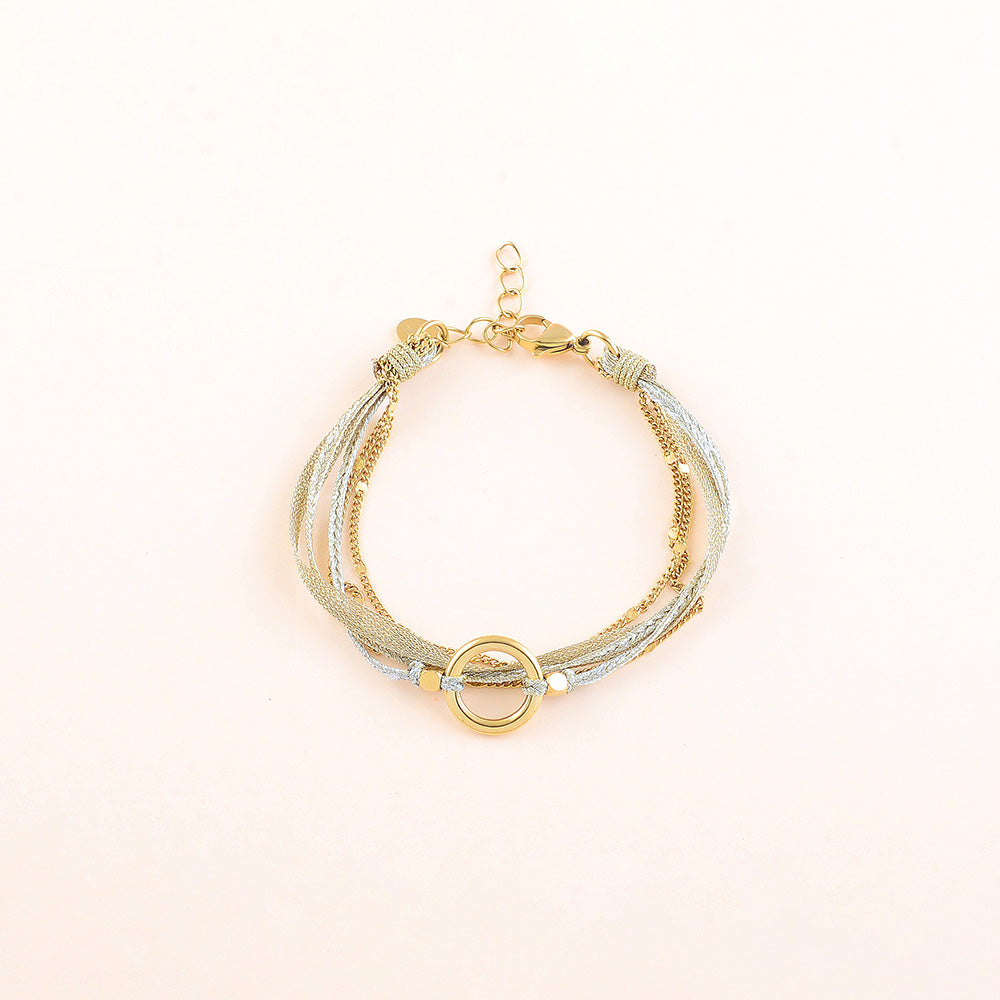 Multistrand bracelet