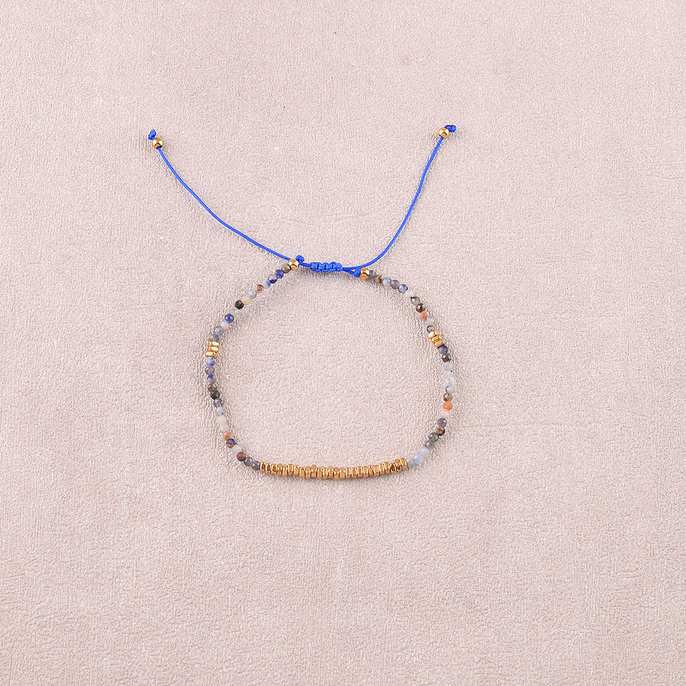Tiny stone bracelet