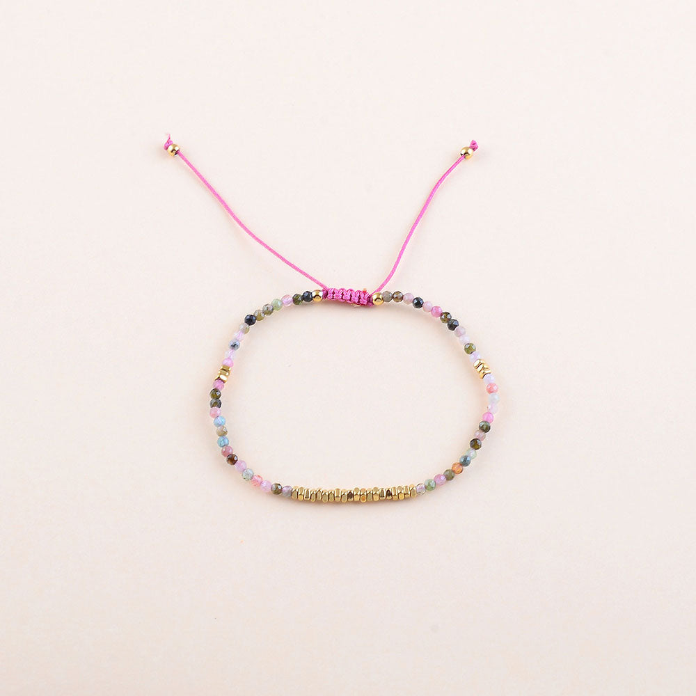 Tiny stone bracelet