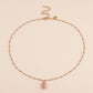 Stone and Enamel Necklace