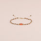 Cord stone bracelet