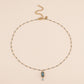 Enamel and Crystal necklace