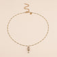 Enamel and Crystal necklace