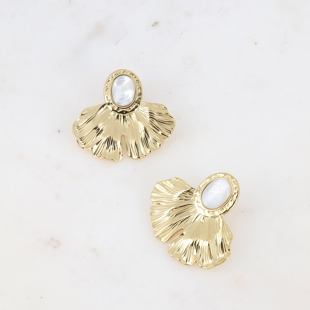Ginkgo Studs