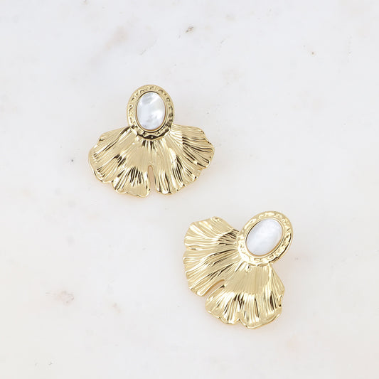 Ginkgo Studs