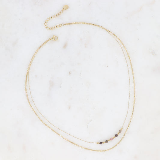 Maximilien 2-strand necklace