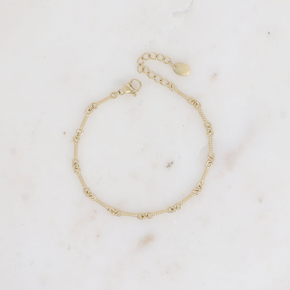 Twisted Stem Bracelet