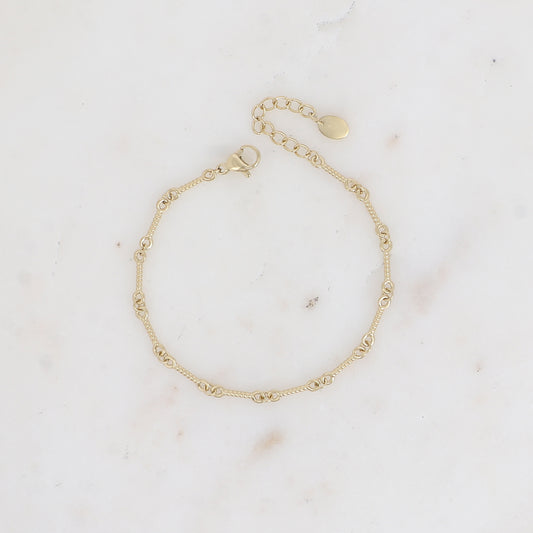 Twisted Stem Bracelet