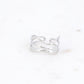 Three Wavy Lines Ring
