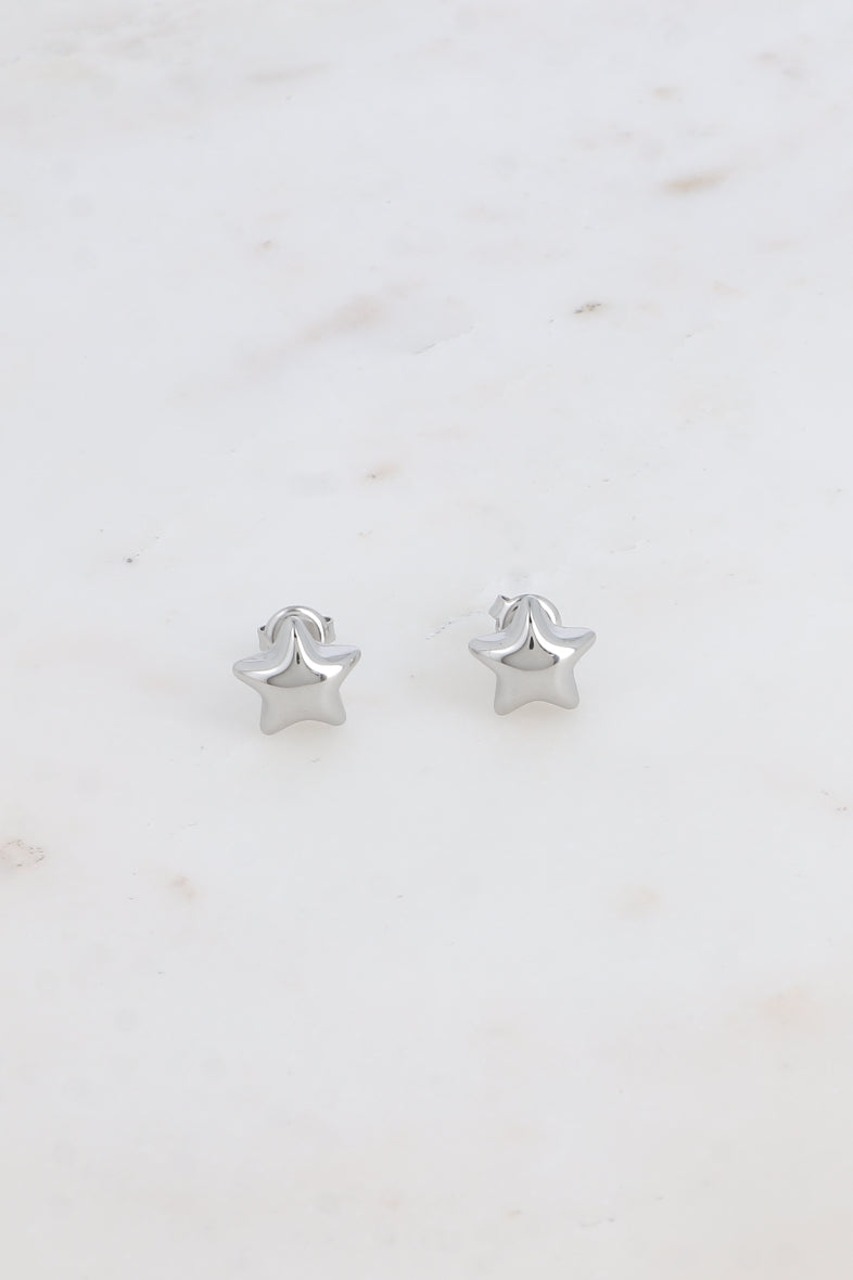 Origami Star Stud Earrings