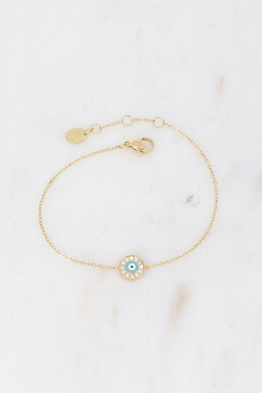 Enamel Eye Bracelet