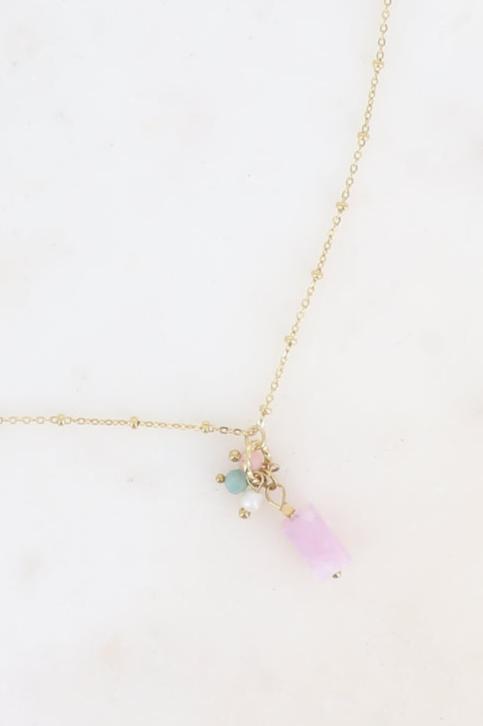 Stone Charm Necklace