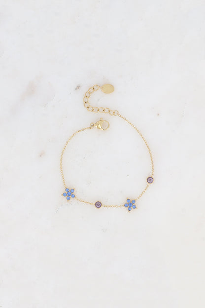 Triple Flower Bracelet