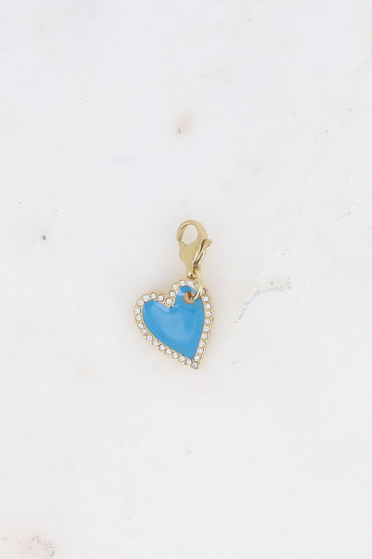 Enamel Heart Charm