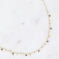 Balls And Cut Crystals Necklace