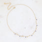 Balls And Cut Crystals Necklace