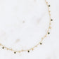 Balls And Cut Crystals Necklace