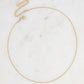 Palm Tree Mesh Necklace