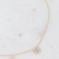 Enamel Eye Necklace