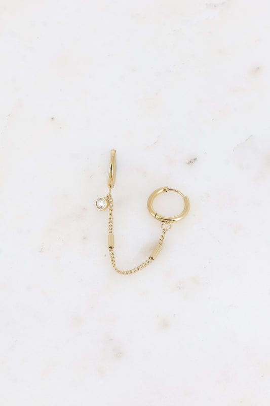Mono Loop Chain Hoops